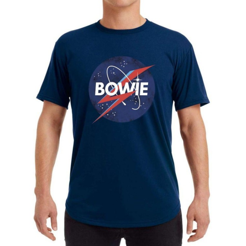 T-PAITA navy - DAVID BOWIE - SPACEMAN (LF8488)