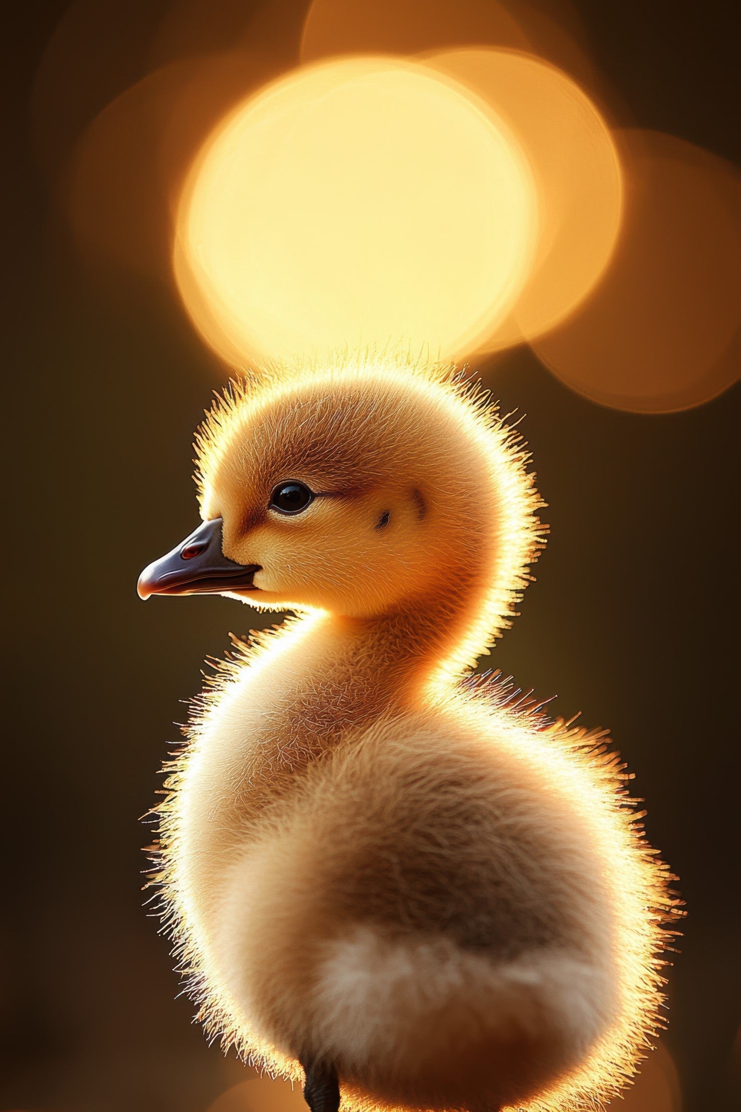 Baby goose cub  (Paitakuva)