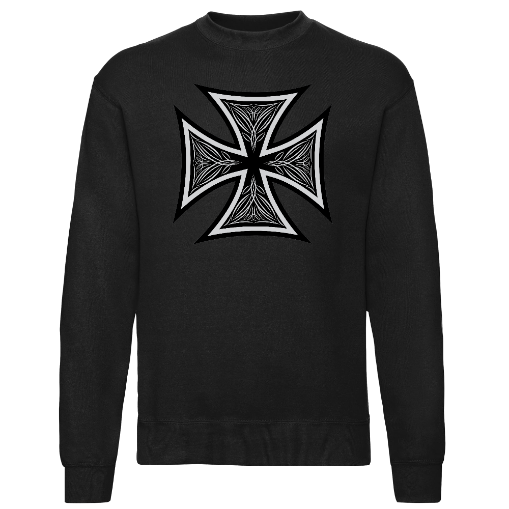 classic COLLEGE MUSTA - Maltese Cross with pattern (3066)