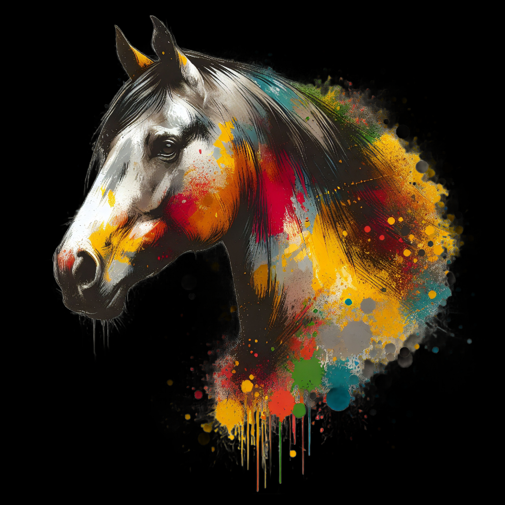 HUPPARIMEKKO MUSTA - COLOR HORSE