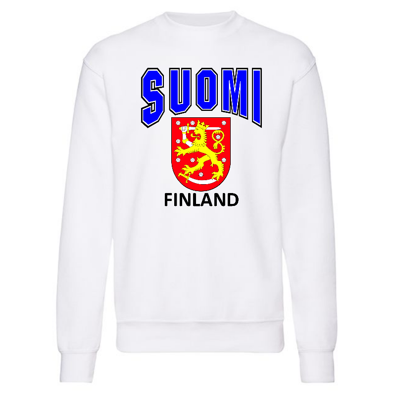 Suomi - College valkoinen