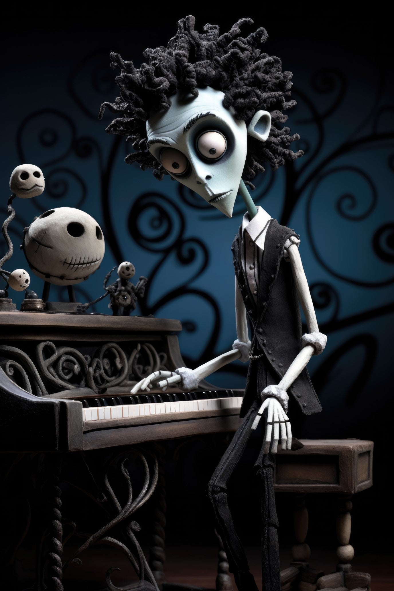 Character with mellotron 1 (paitakuva)