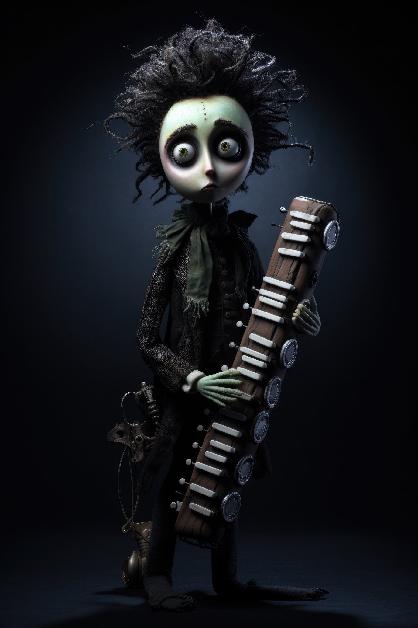 Character with melodica 3 (paitakuva)