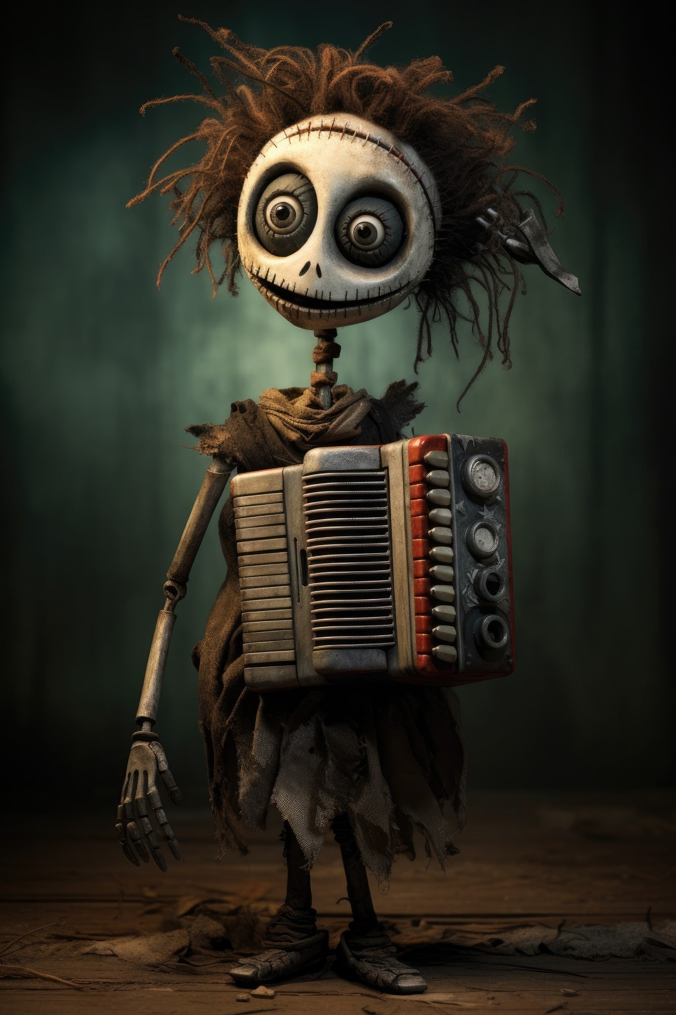 Character with washboard 2 (paitakuva)