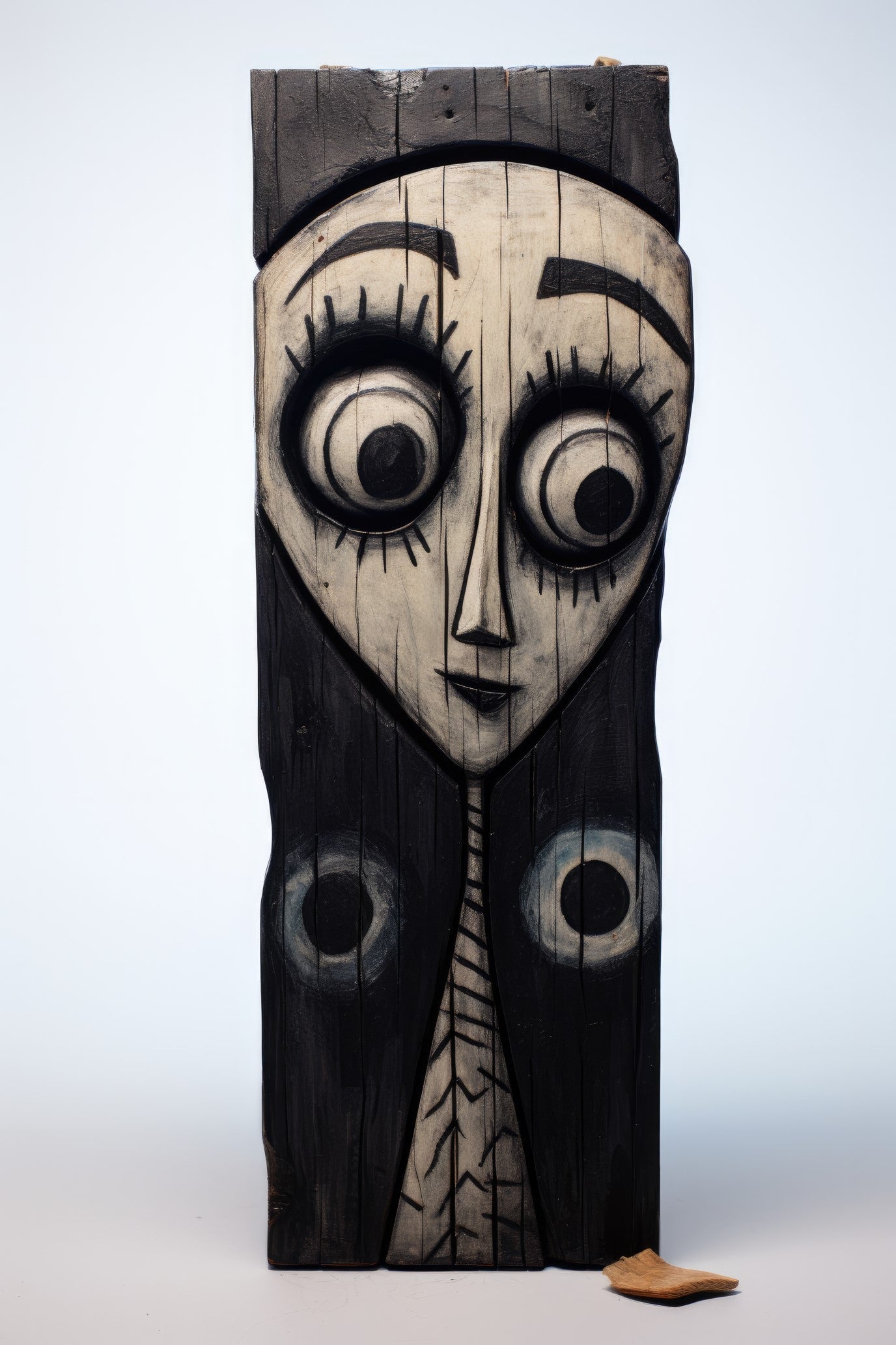 Character with wood block 3 (paitakuva)