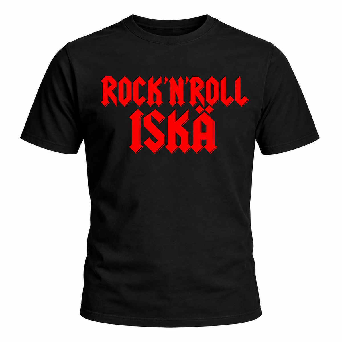 MIESTEN mu T-PAITA + VAUVAN BODY DADDY ROCK’N’ROLL YÖT
