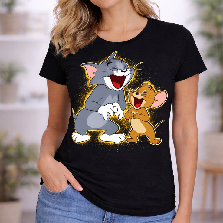 NAISTEN PAITA MUSTA - Loose Fit – KAVERUKSET