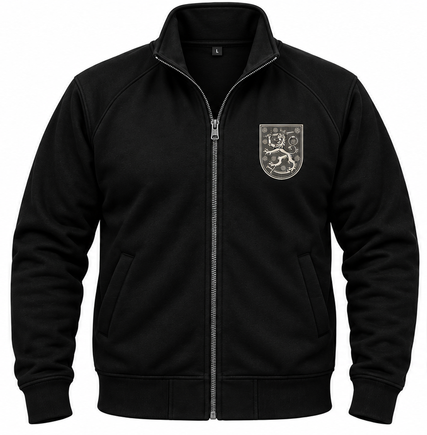 Premium Collegetakki - SUOMI LEIJONA RETRO (2948)