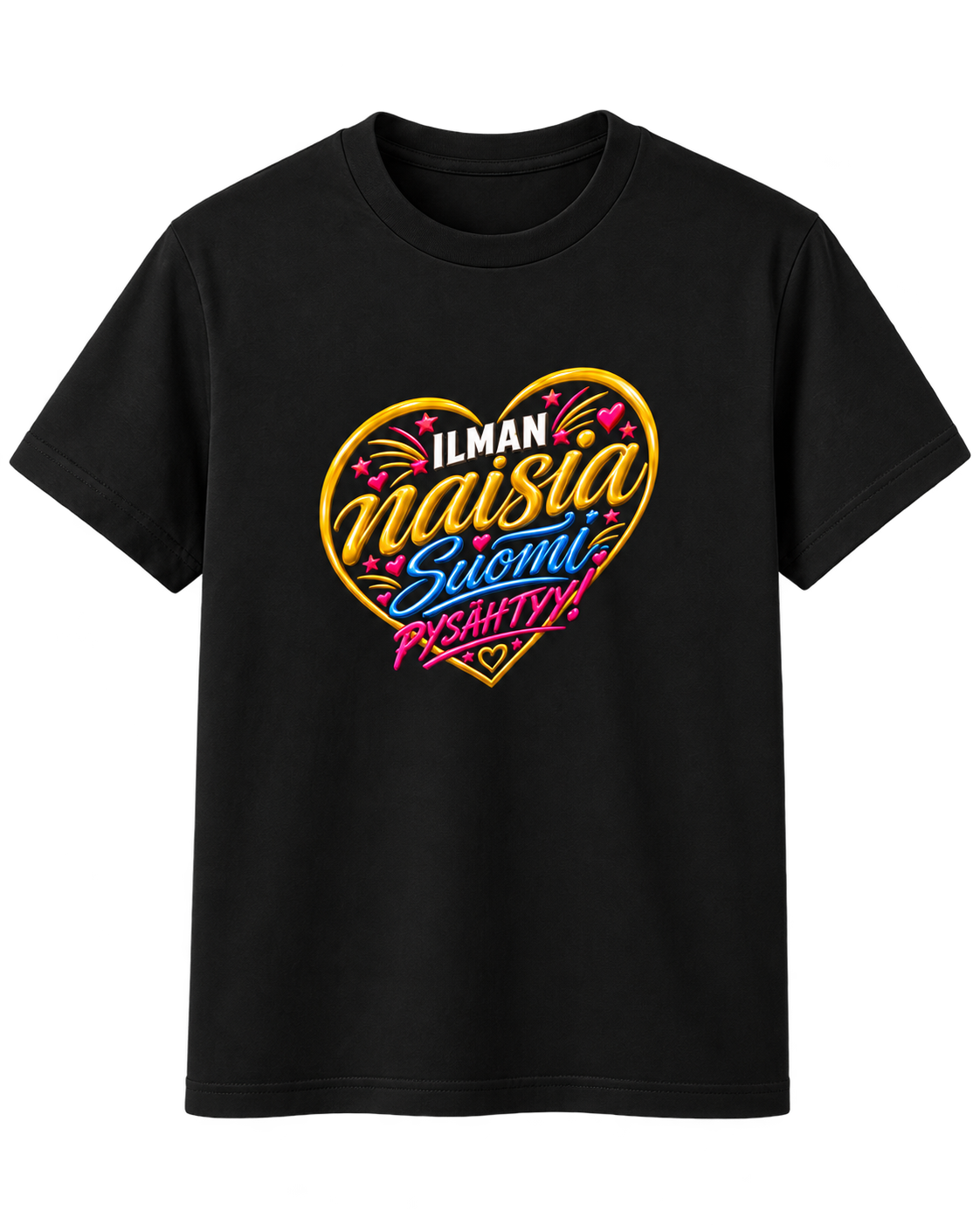 T-PAITA - ILMAN NAISIA SUOMI PYSÄHTYY!  (00 992)