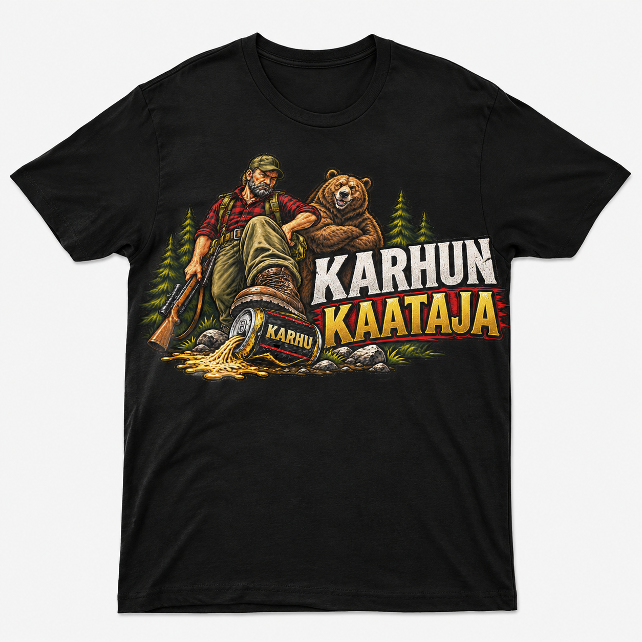 T-PAITA - KARHUN KAATAJA (00 996)