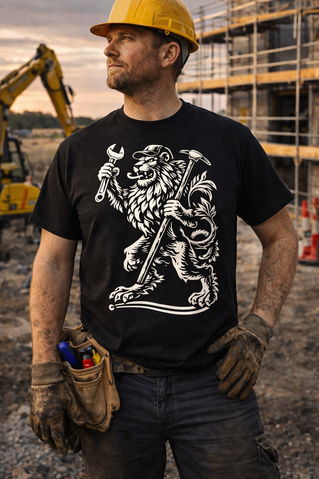 T-PAITA - Leijona – Duunari / Rakentaja