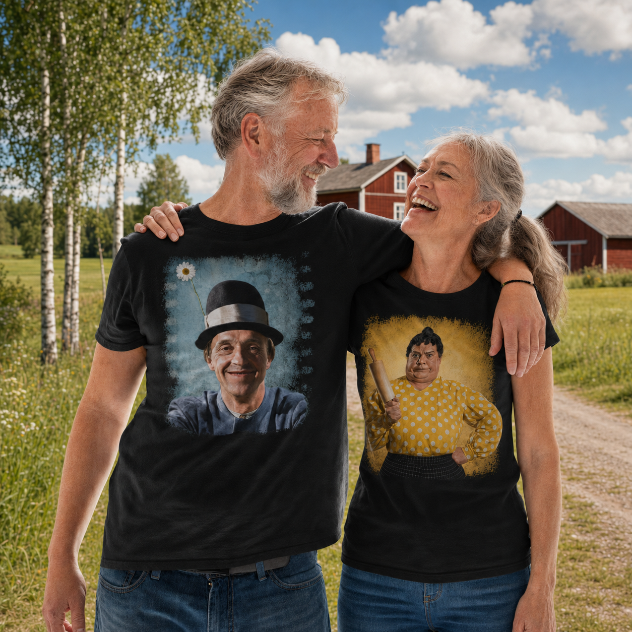 PARISKUNTAPAITA SETTI - PUUPÄÄT VÄRIKUVIN (777/778)