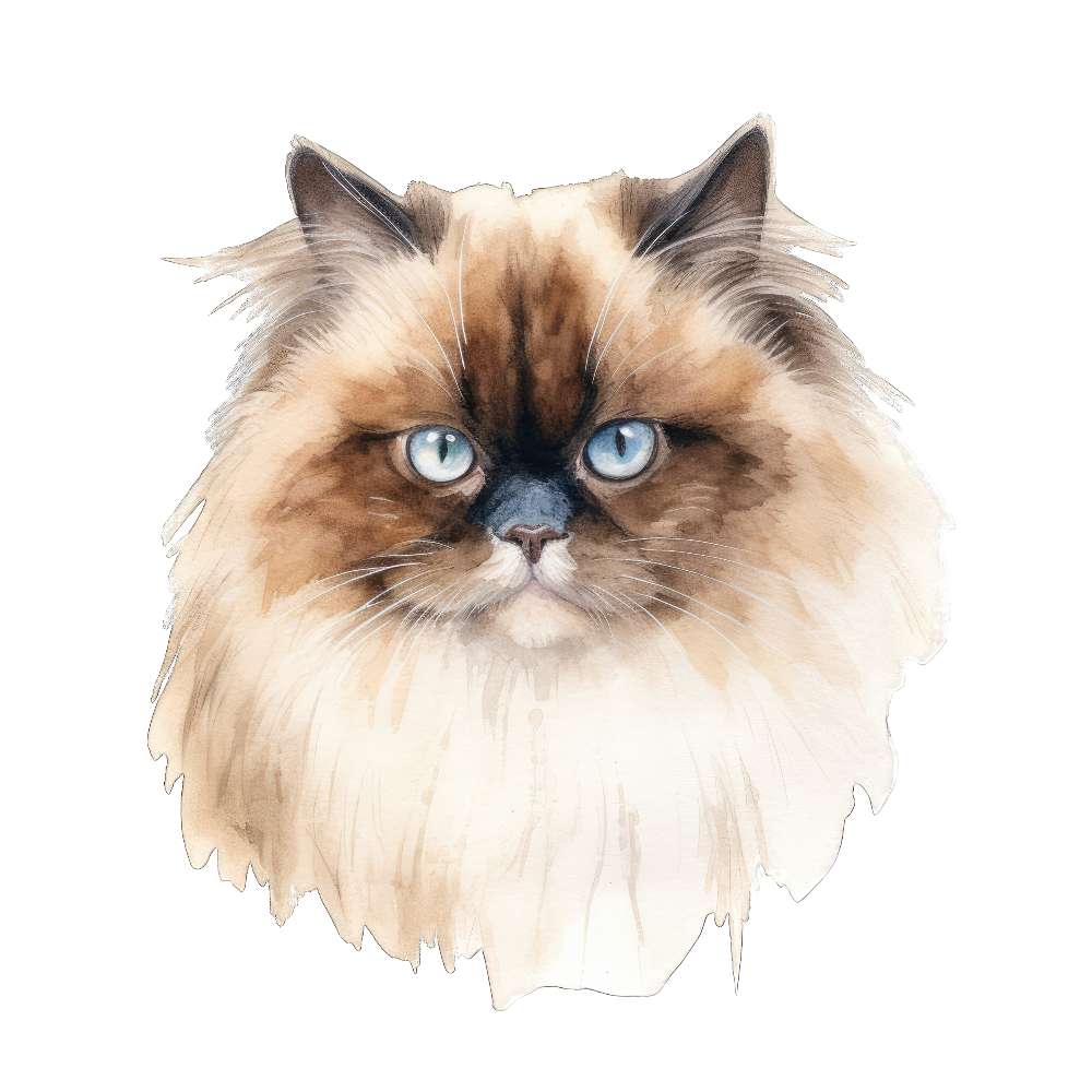 PAINATUS - Chocolate point himalayan cat