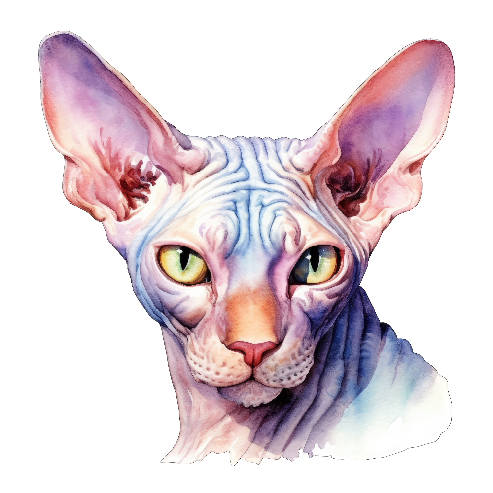 PAINATUS - Don sphynx odd-eyed cat