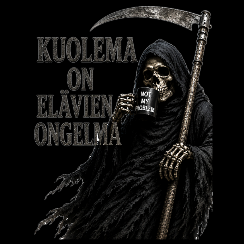 T-PAITA -  KUOLEMA ON ELÄVIEN ONGELMA (00 915)