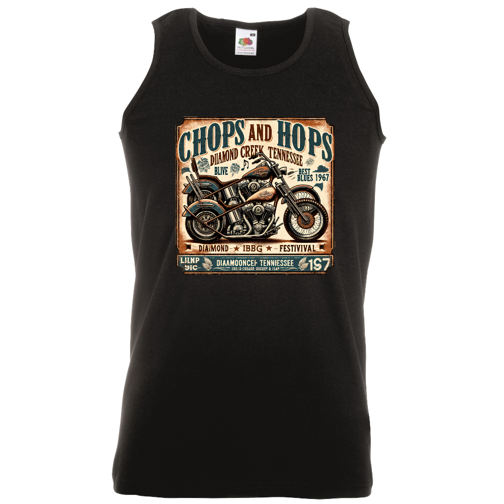 HIHATON PAITA MUSTA - CHOPS & HOPS (4015)
