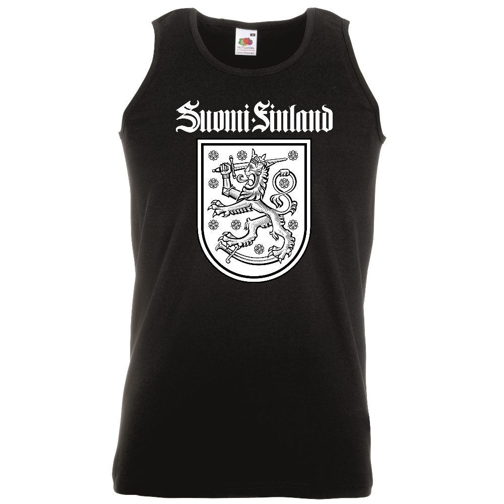 HIHATON T-PAITA - SUOMI FINLAND OLD FONT (2665)