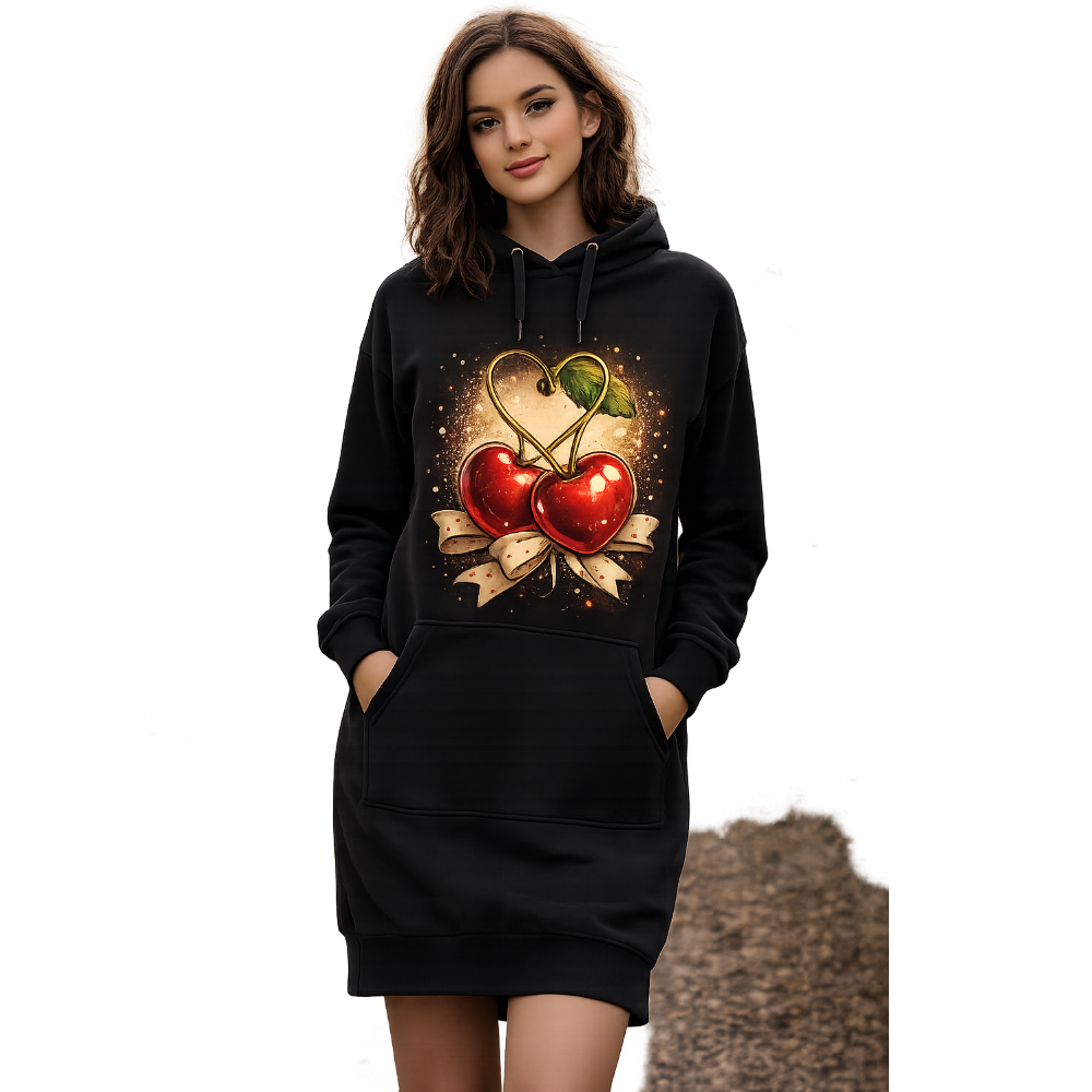HUPPARIMEKKO MUSTA - Cherry Mood (3230)