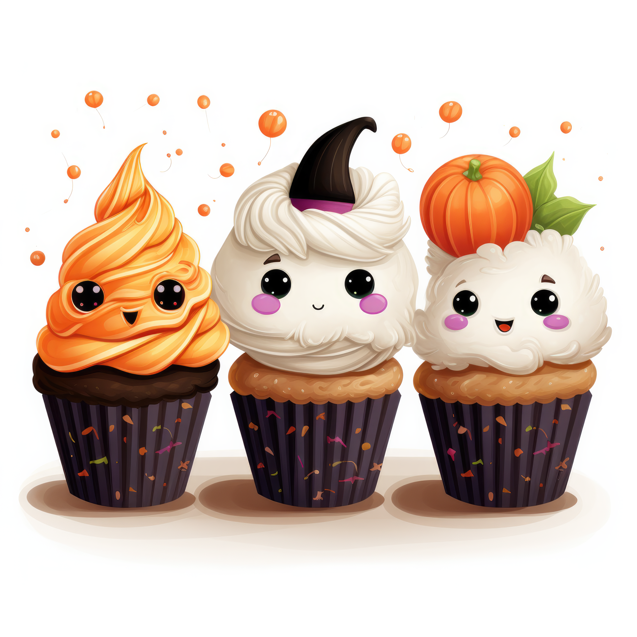 Halloween-themed cupcakes 1 (paitakuva)