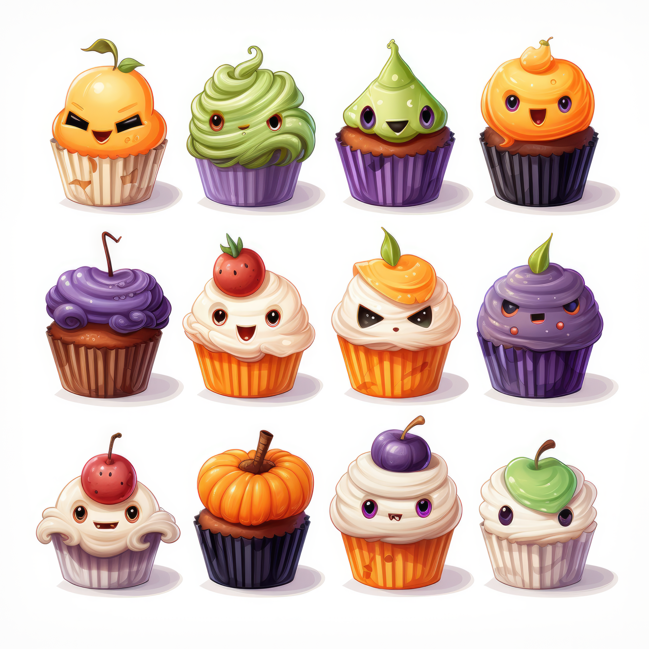 Halloween-themed cupcakes 2 (paitakuva)