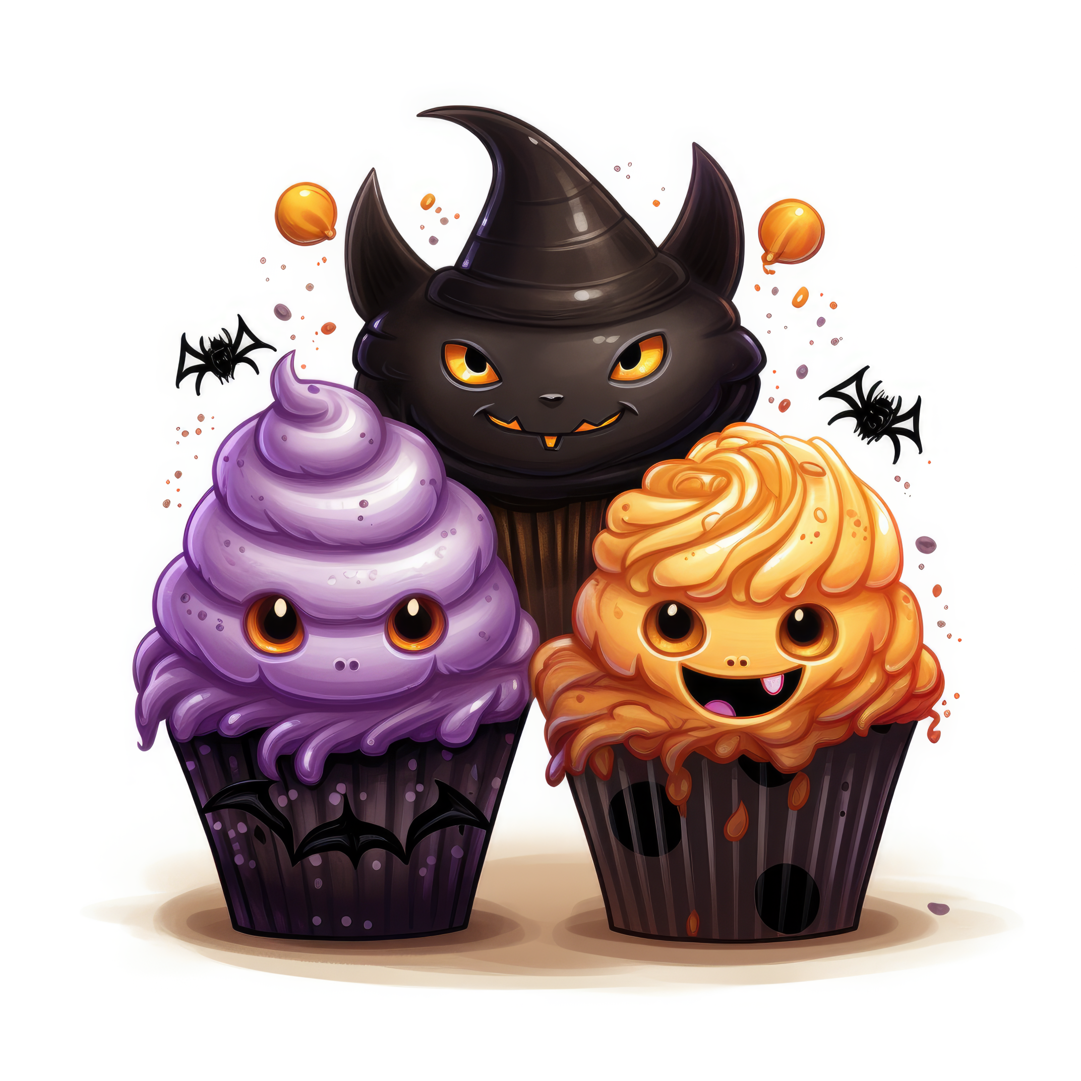 Halloween-themed cupcakes 3 (paitakuva)