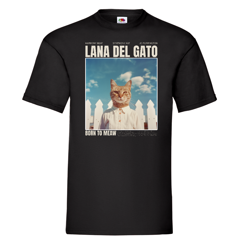 T-PAITA MUSTA - LANA DEL GATO (2933)