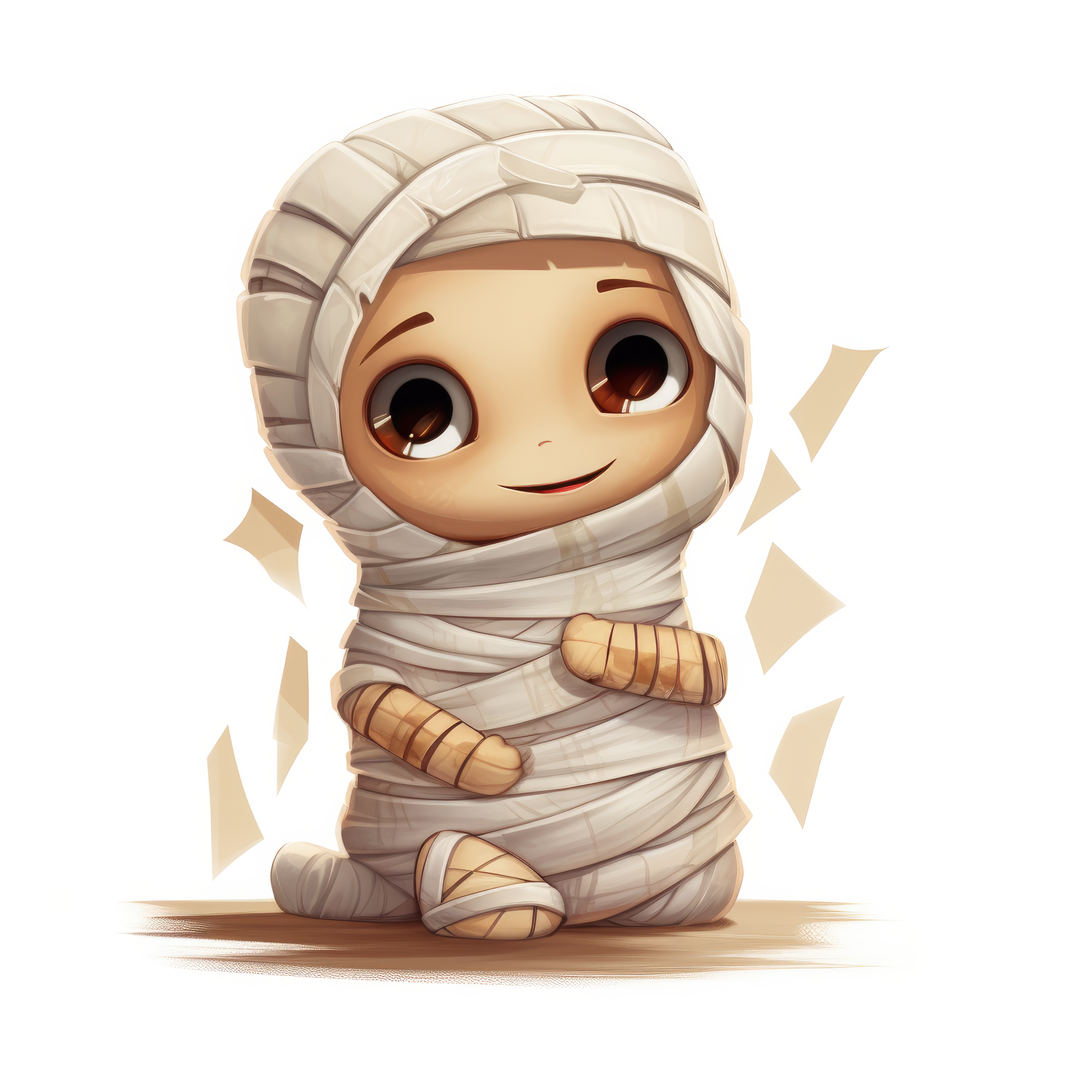 Mummy wrapped in bandages 1 (paitakuva)