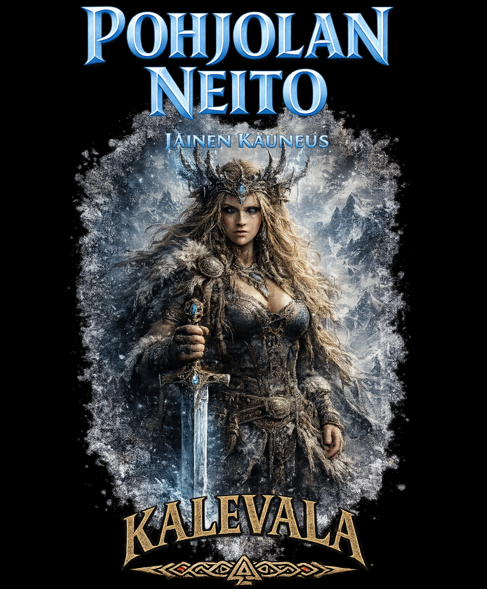 T-PAITA  - KALEVALA  "POHJOLAN NEITO"  (00 897)