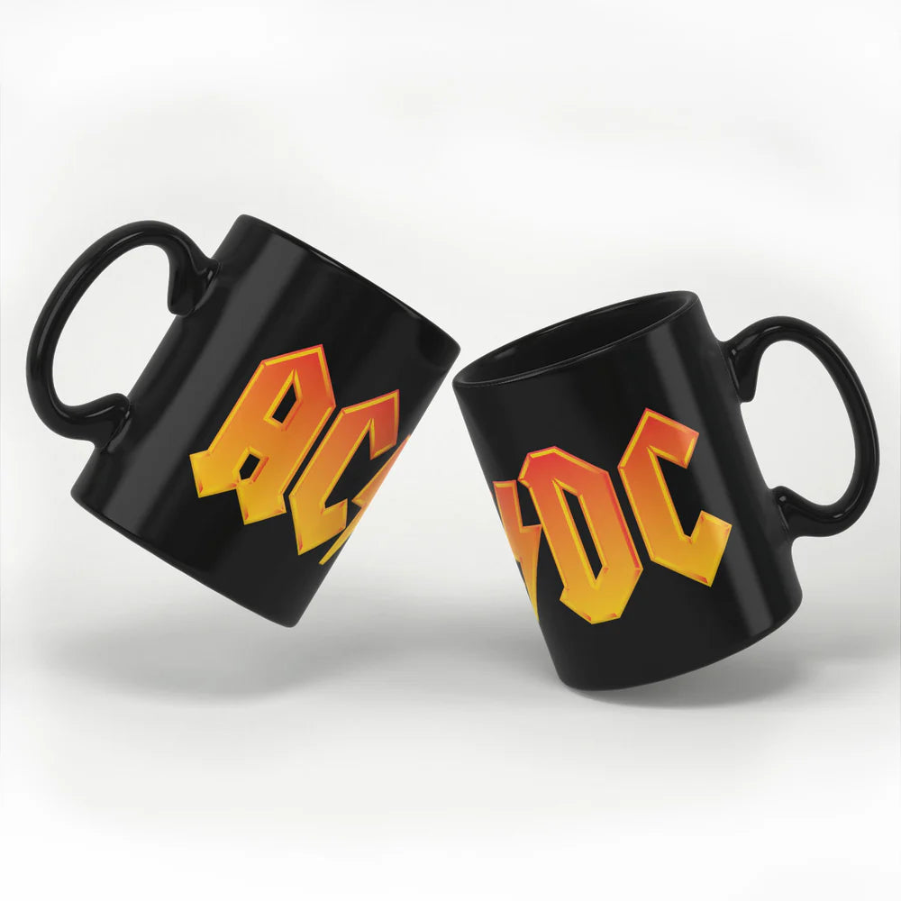 MUKI - AC/DC Big Logo Mug (Musta)