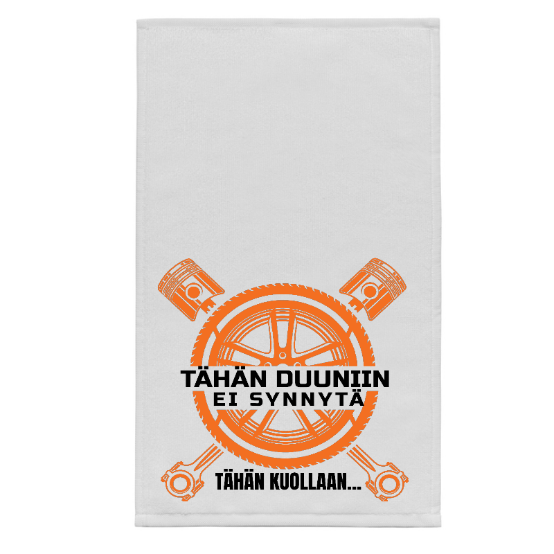 KÄSIPYYHE valk. - TÄHÄN DUUNIIN