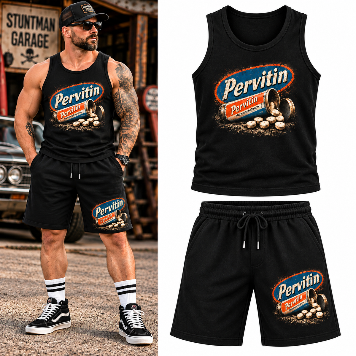 Miesten rentoilusetit - PERVITIN (00 971U)