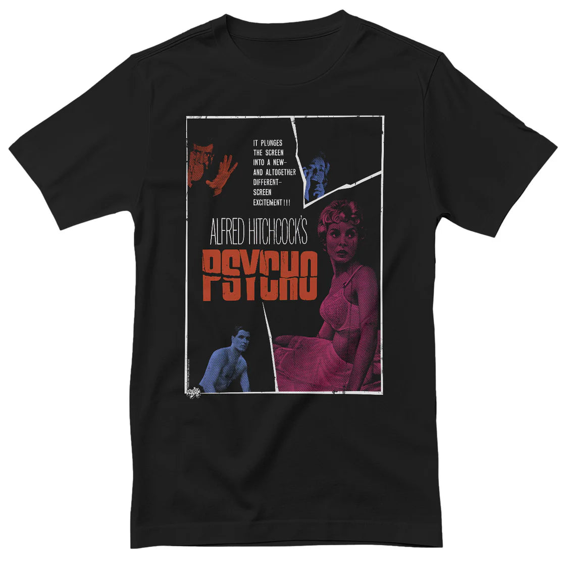 T-PAITA - Alfred Hitchcock's PSYCHO Movie Poster