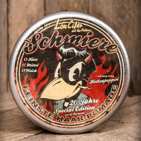 HIUSVAHA - Schmiere - Pomade medium - Lou Cifer Special Edition