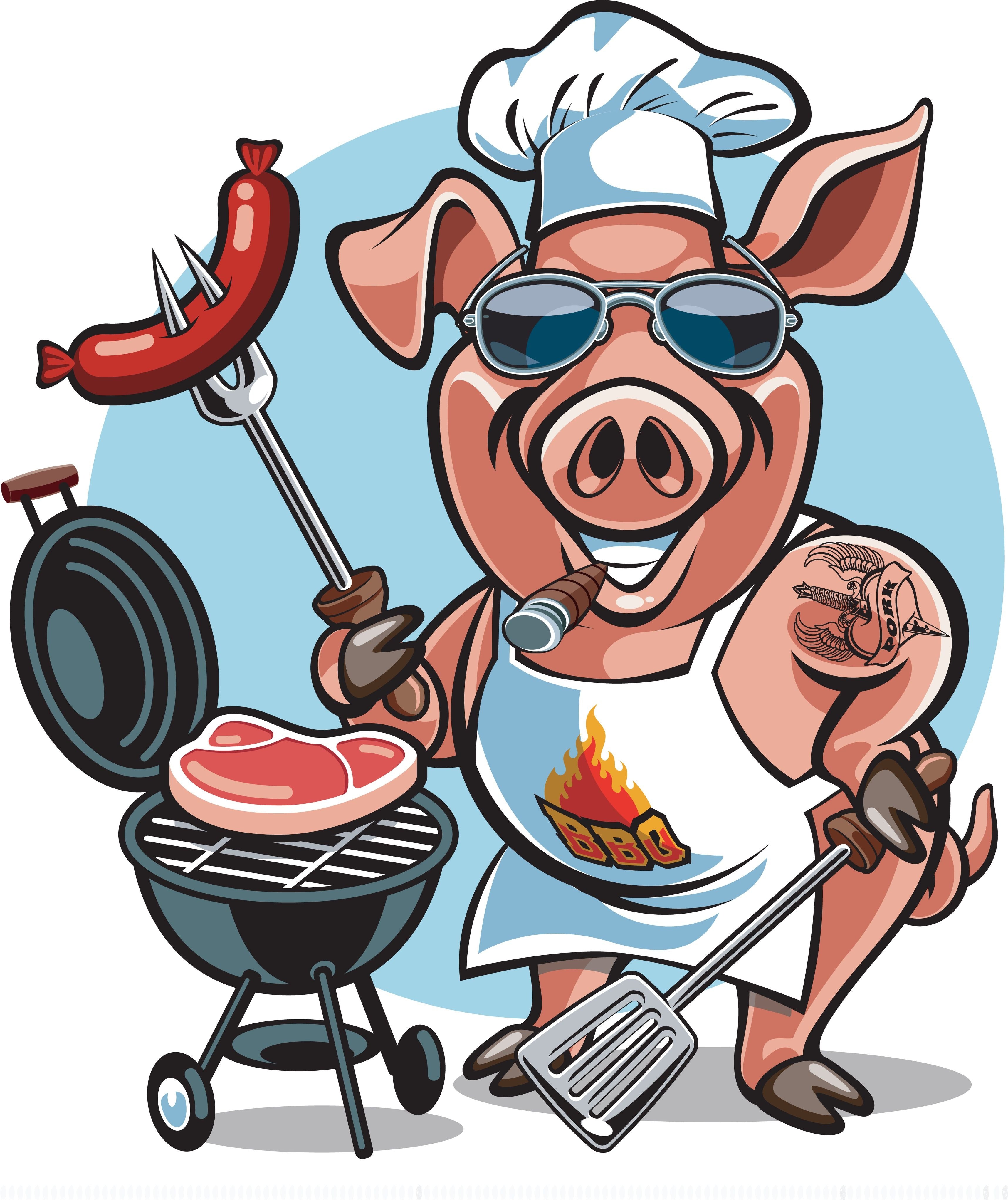 PAITAKUVA - GRILL PIG (3089)