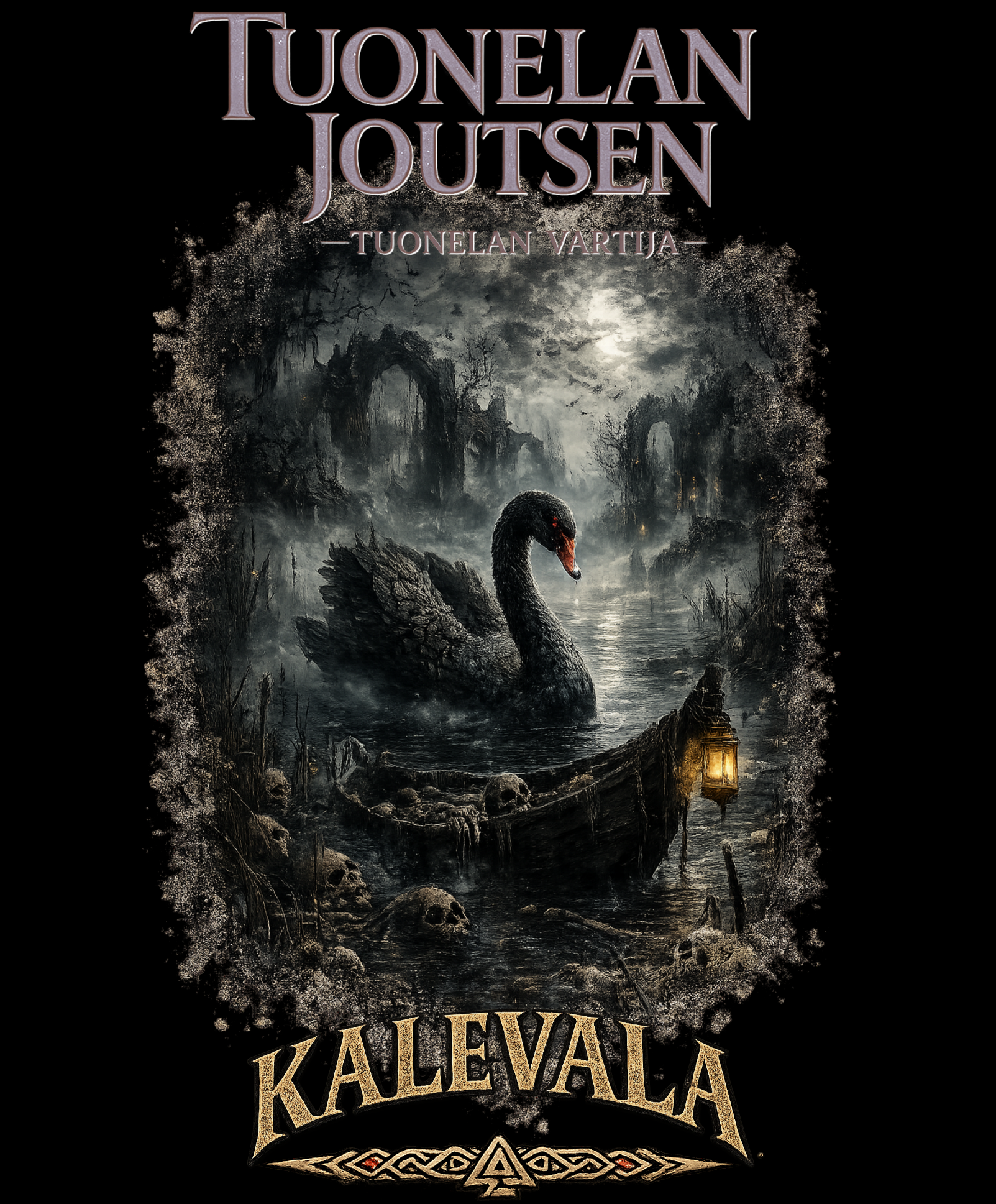 T-PAITA  - KALEVALA  "TUONELAN JOUTSEN"  (00 892)