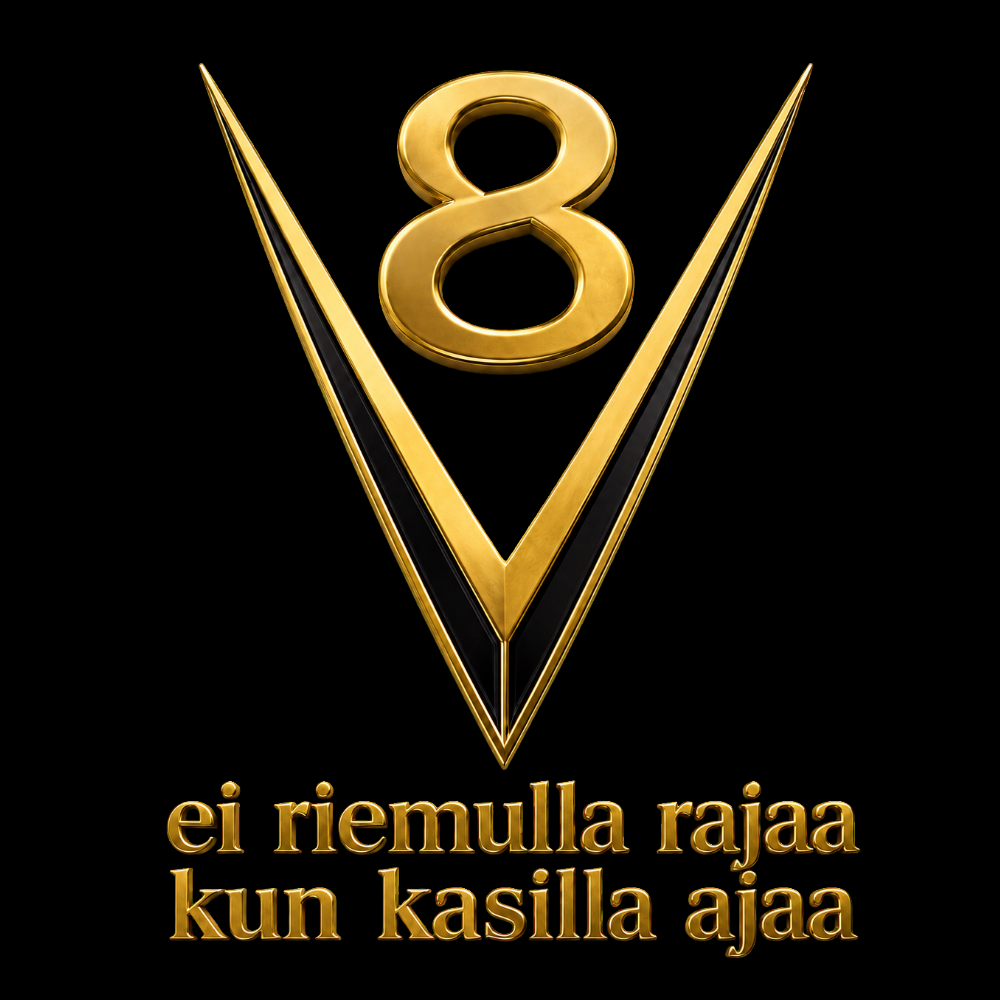 T-PAITA - V8  EI RIEMULLA RAJAA KUN KASILLA AJAA (00 929)