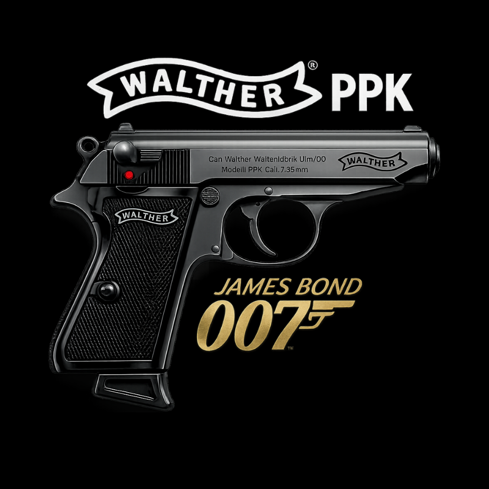 T-PAITA - WALTHER PPK 007 JAMES BOND (00 908)
