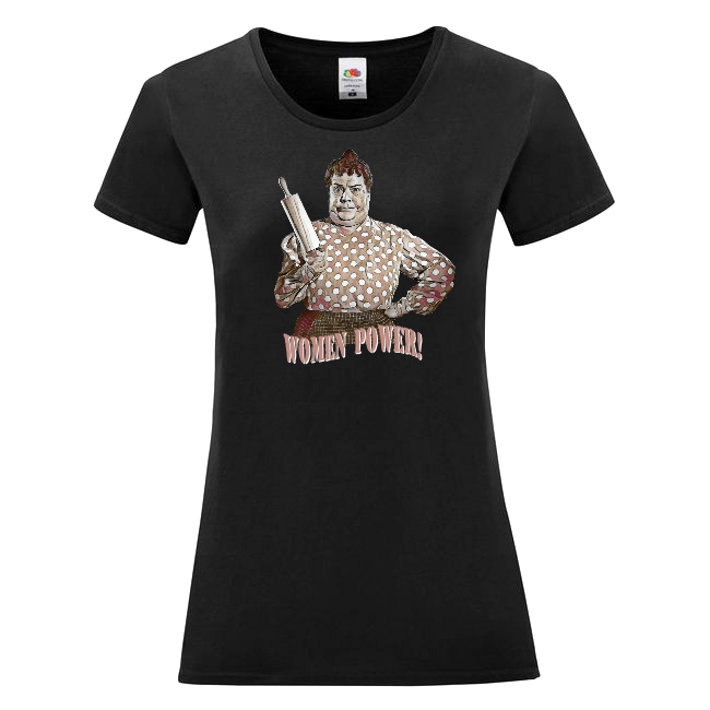 NAISTEN T-PAITA  WOMEN POWER (JUSTIINA) 00 725