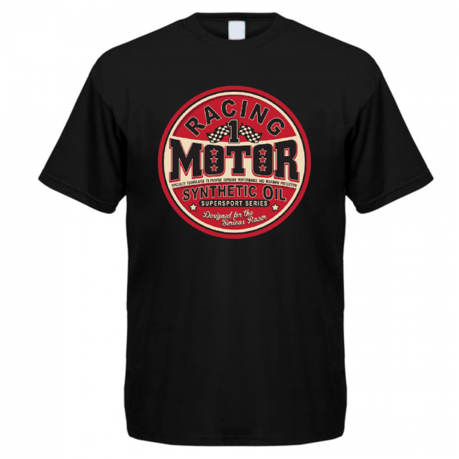 T-PAITA MUSTA - RACING MOTOR (00 2111)