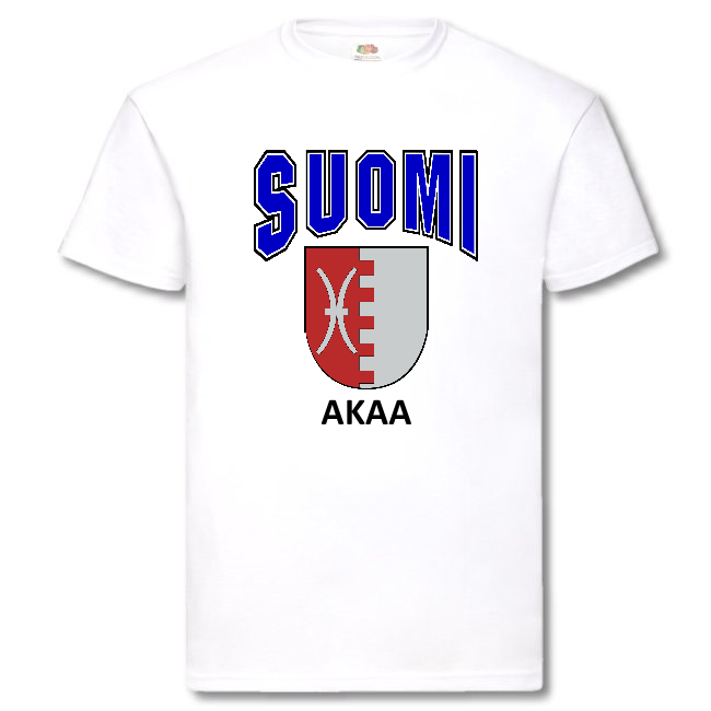 T-PAITA - SUOMI VAAKUNA - AKAA