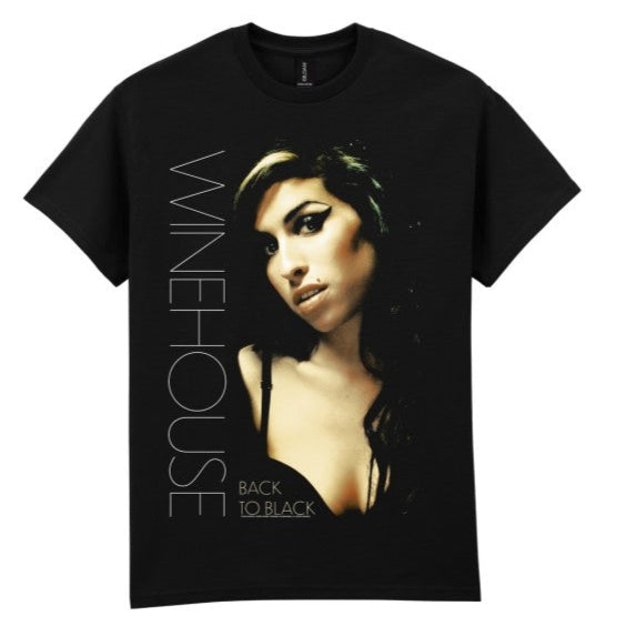 T-PAITA musta - Amy Winehouse Back To Black