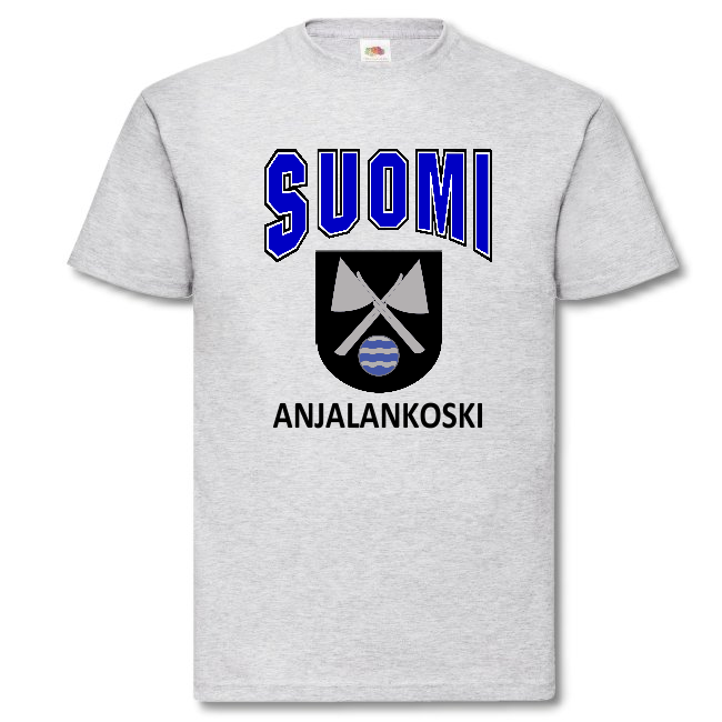 T-PAITA - SUOMI VAAKUNA - ANJALANKOSKI