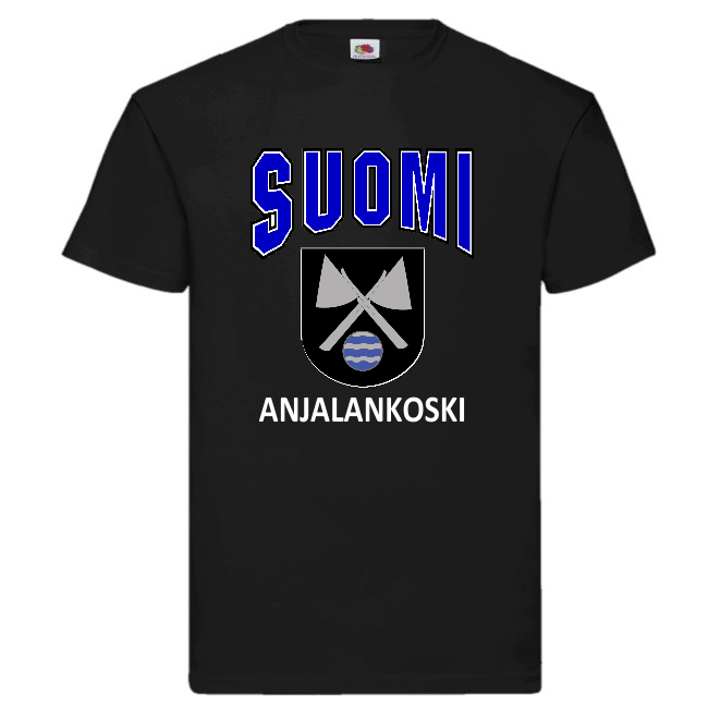 T-PAITA - SUOMI VAAKUNA - ANJALANKOSKI