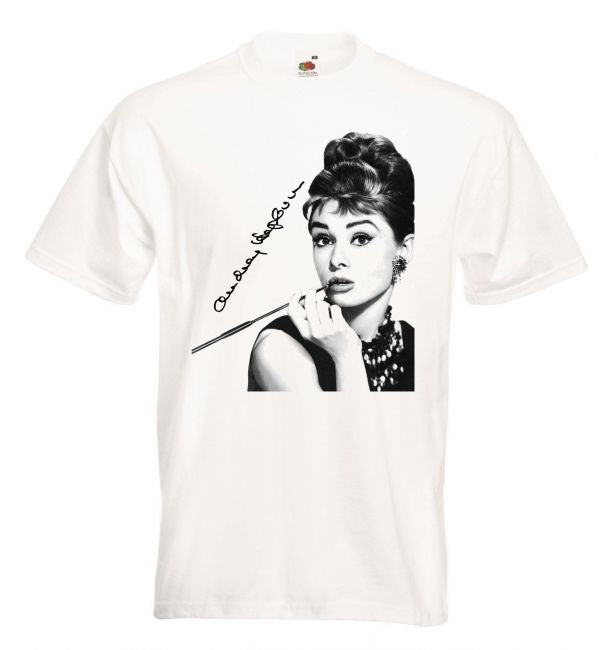 T-PAITA VALK. - AUDREY HEPBURN SIGNATURE (00 2219)