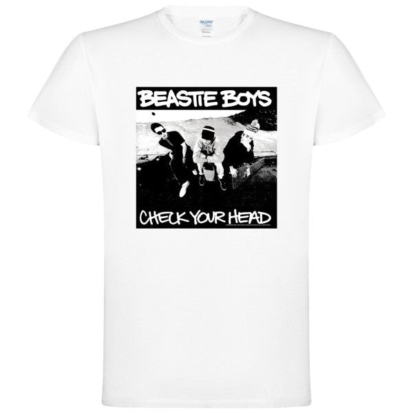 T-PAITA valkoinen - Beastie Boys Check your Head