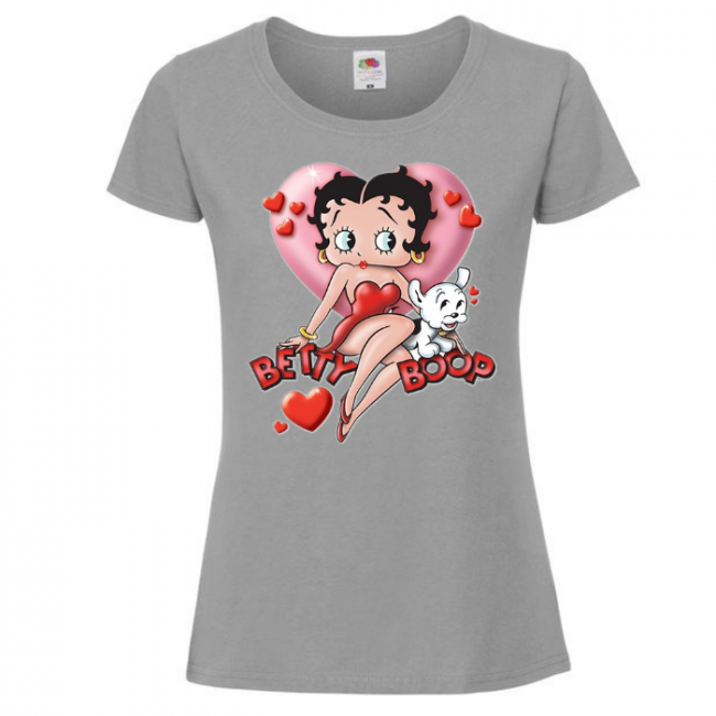 NAISTEN PAITA zing - BETTY BOOP HEART (1098)