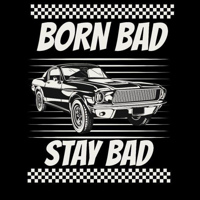 VETOKETJUHUPPARI musta - BORN BAD - SPEED KINGS (00 437)