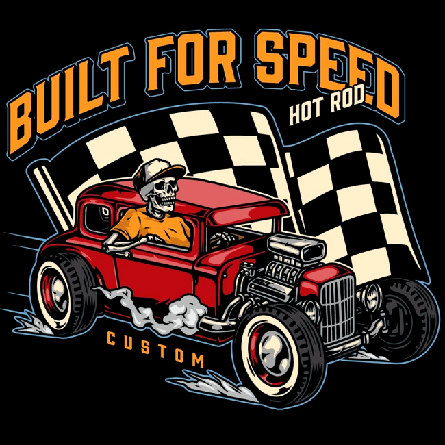 classic COLLEGE MUSTA - BUILT FOR SPEED (2043)