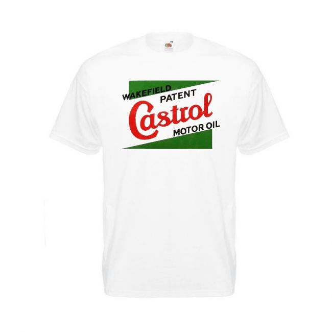 T-paita valk. - CASTROL (00 209)