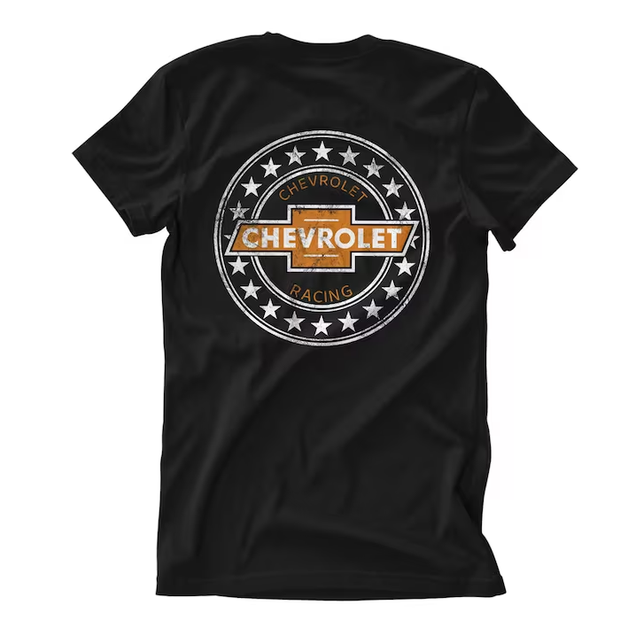 T-PAITA musta - Chevrolet Racing T-Shirt